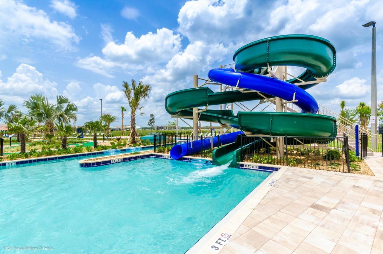 Modern Townhome Wprivate Pool Free Water Park Kissimmee Zewnętrze zdjęcie