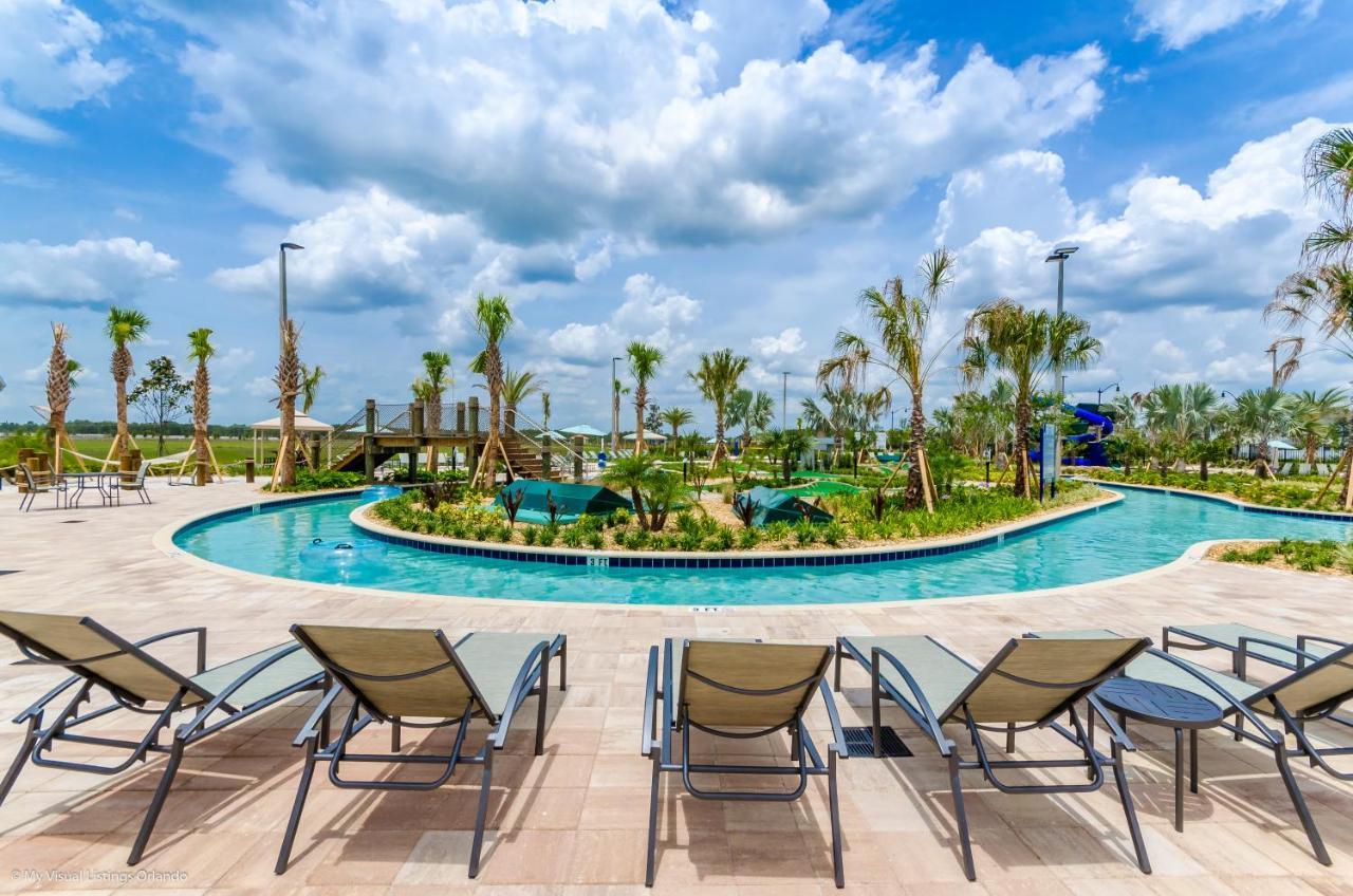 Modern Townhome Wprivate Pool Free Water Park Kissimmee Zewnętrze zdjęcie