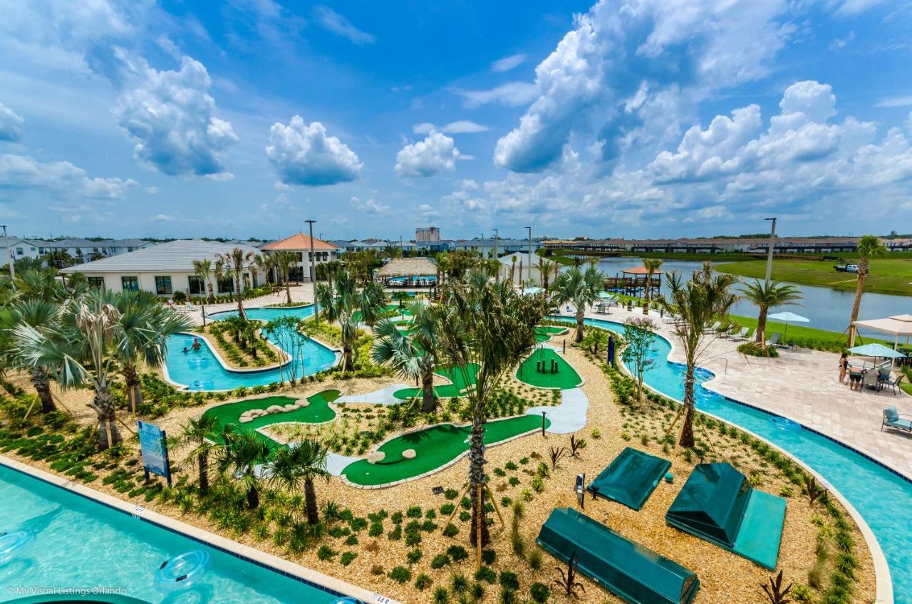 Modern Townhome Wprivate Pool Free Water Park Kissimmee Zewnętrze zdjęcie