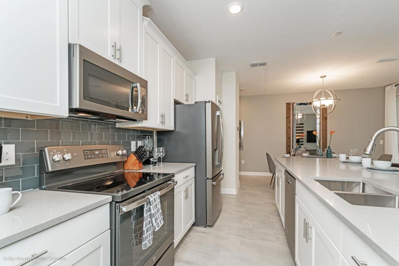 Modern Townhome Wprivate Pool Free Water Park Kissimmee Zewnętrze zdjęcie